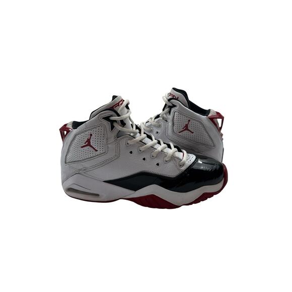 Air Jordan B\'Loyal White Varsity Red Black 315317-160 Mens size 8.5